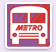 Akron Metro Bus Sign Logo